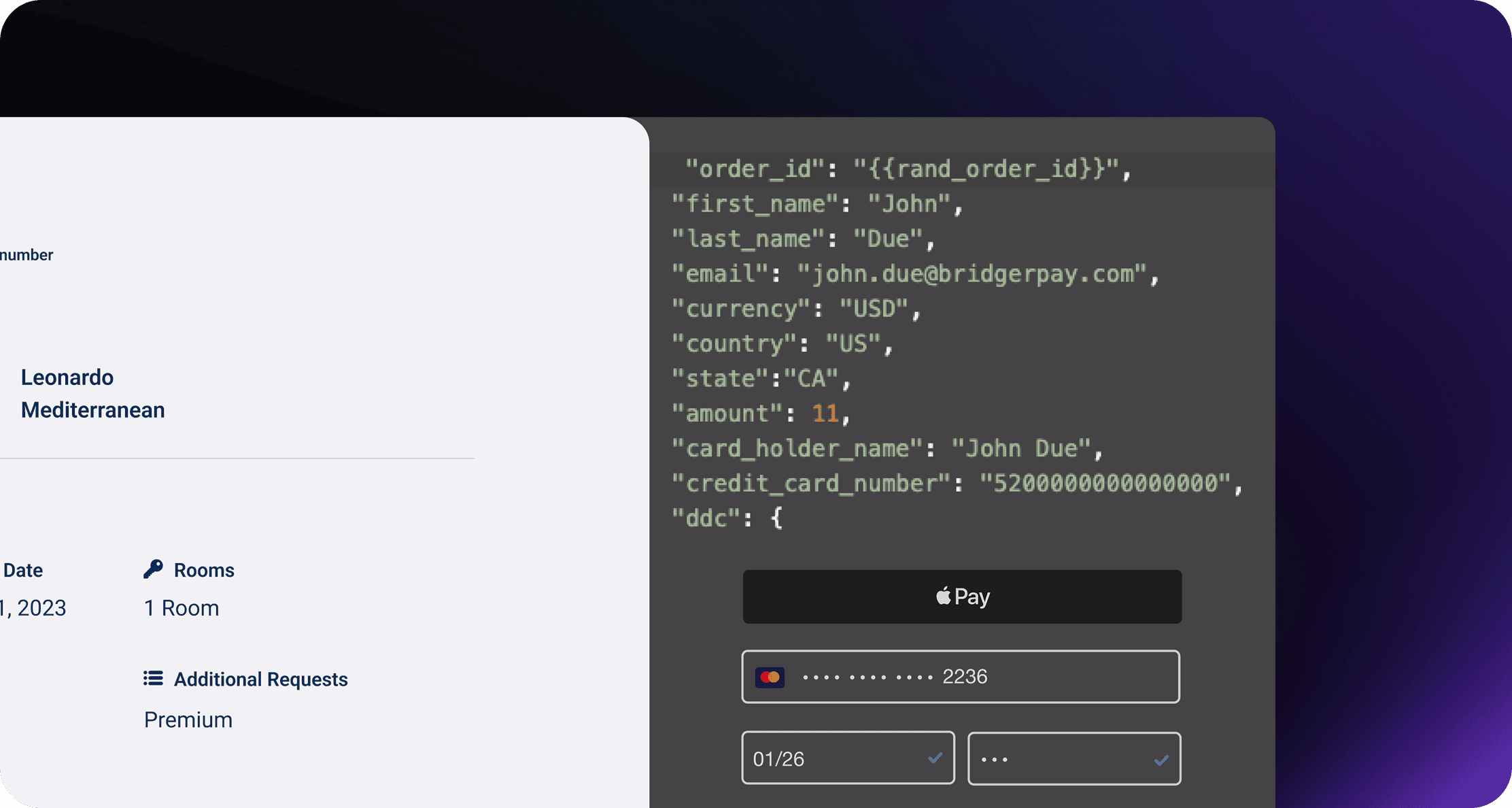 Full API Connection